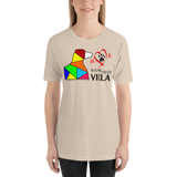 Love is a Sugar Faced Vizsla - All Around Sports T-shirt (Dk Text)