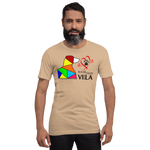 Love is a Sugar Faced Vizsla - All Around Sports T-shirt (Dk Text)